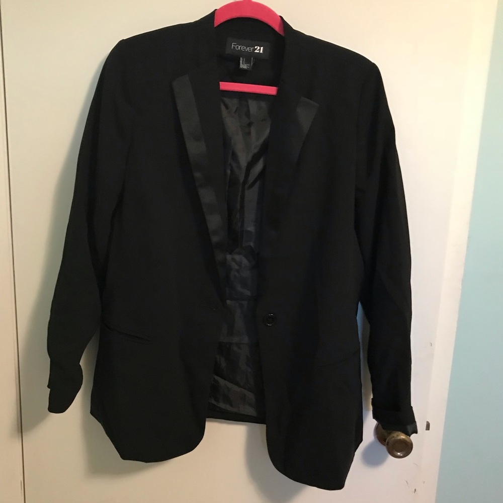 Black Sz L Blazer
